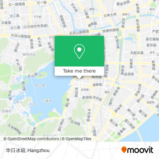 华日冰箱 map