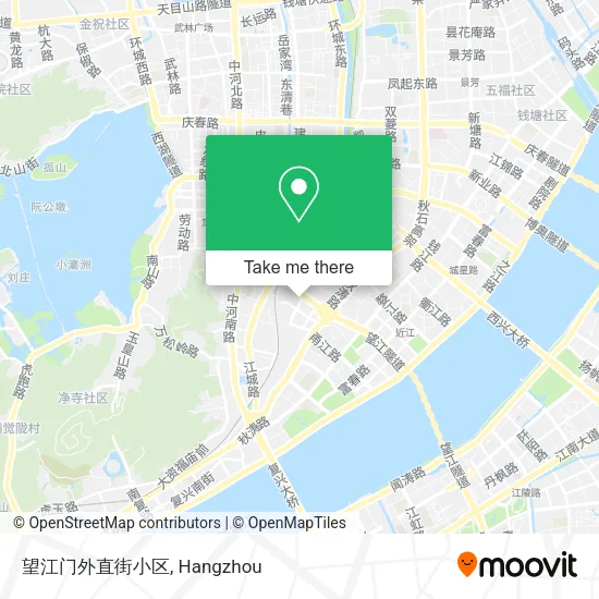 望江门外直街小区 map