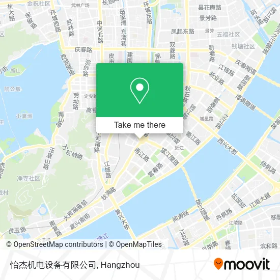 怡杰机电设备有限公司 map