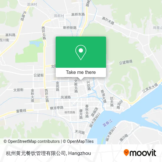 杭州黄元餐饮管理有限公司 map