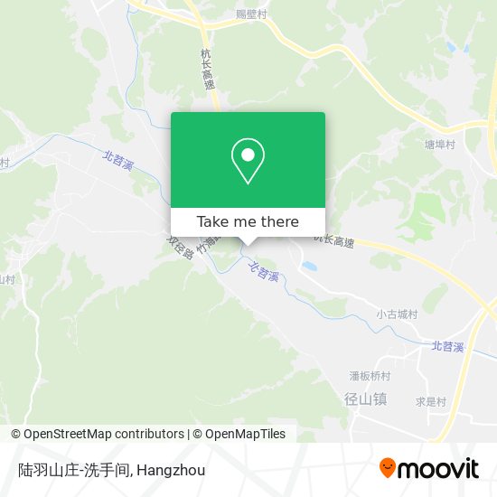 陆羽山庄-洗手间 map
