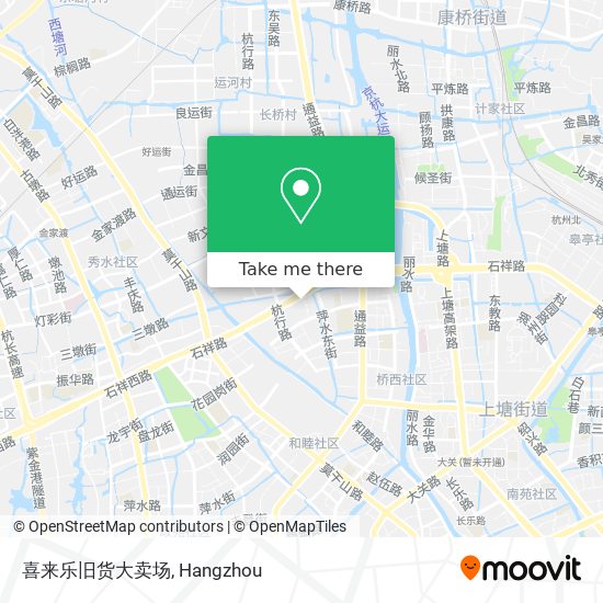 喜来乐旧货大卖场 map