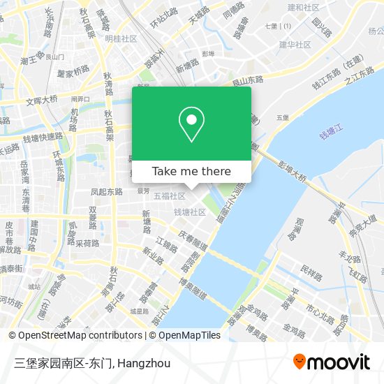 三堡家园南区-东门 map