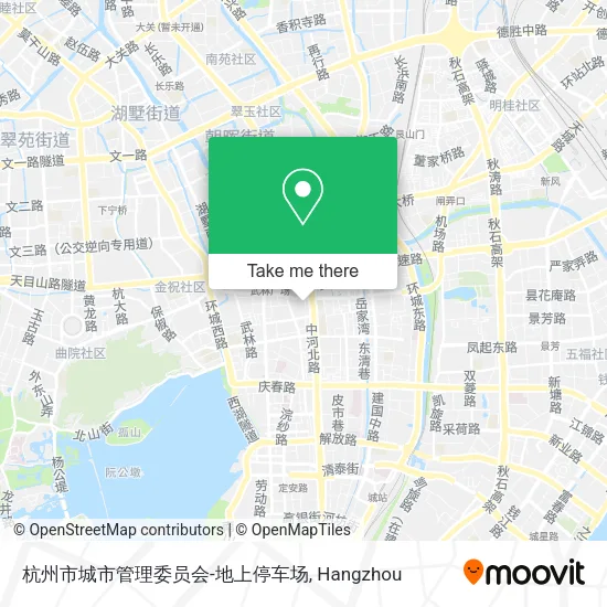 杭州市城市管理委员会-地上停车场 map