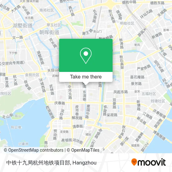 中铁十九局杭州地铁项目部 map