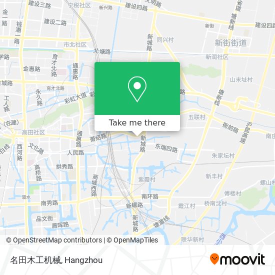 名田木工机械 map