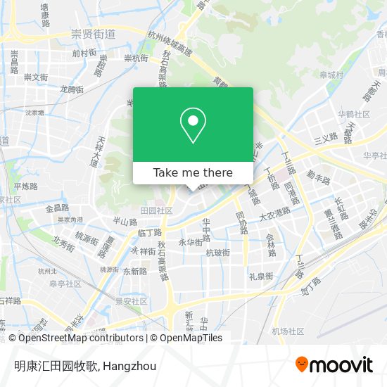 明康汇田园牧歌 map