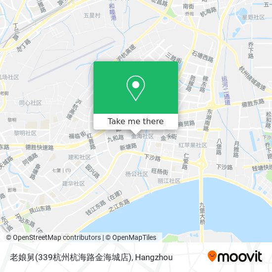 老娘舅(339杭州杭海路金海城店) map