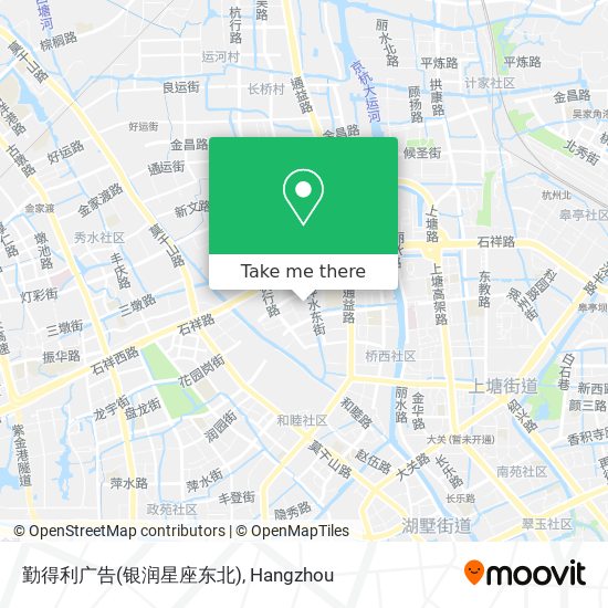 勤得利广告(银润星座东北) map