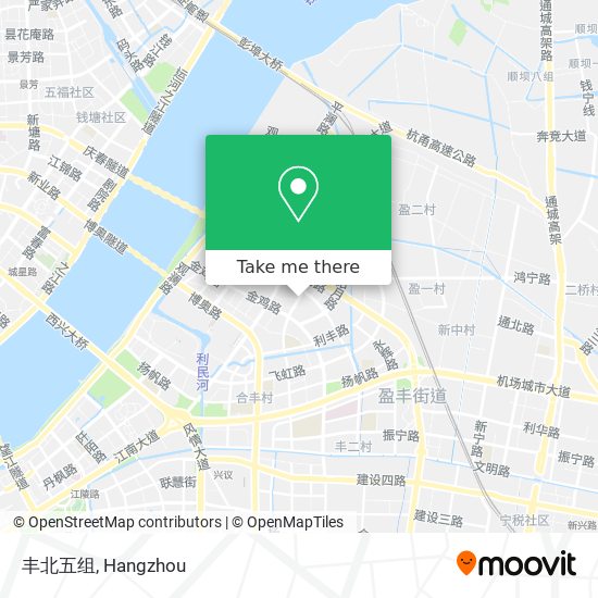 丰北五组 map