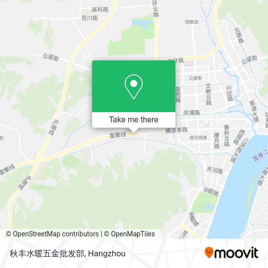秋丰水暖五金批发部 map