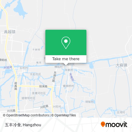 五丰冷食 map