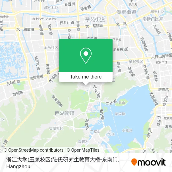 浙江大学(玉泉校区)陆氏研究生教育大楼-东南门 map