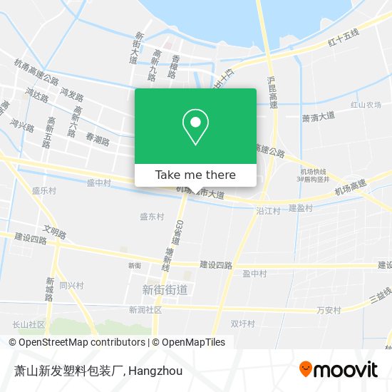萧山新发塑料包装厂 map