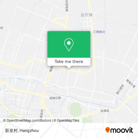 新发村 map