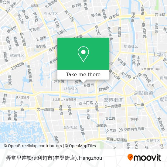 弄堂里连锁便利超市(丰登街店) map