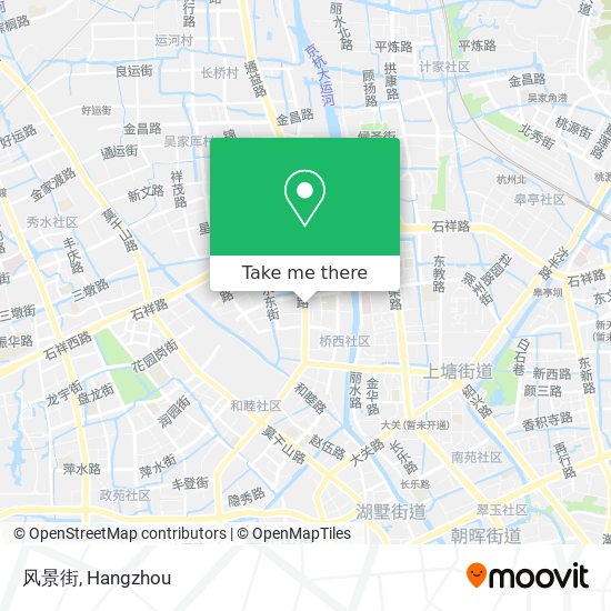风景街 map