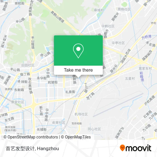 首艺发型设计 map