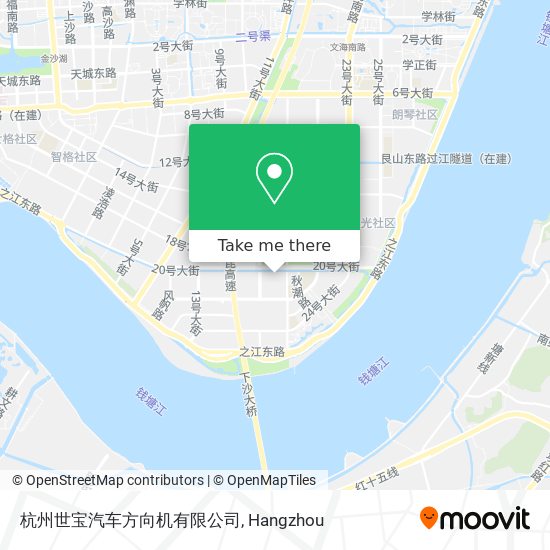 杭州世宝汽车方向机有限公司 map