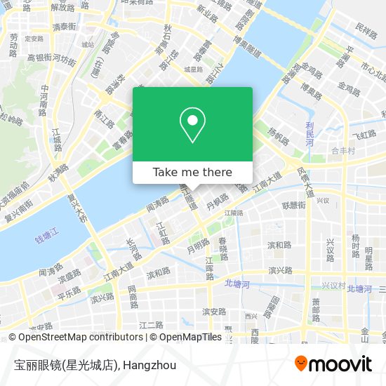 宝丽眼镜(星光城店) map