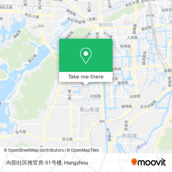 向阳社区推官房-31号楼 map