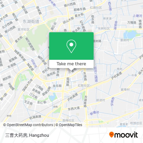 三曹大药房 map