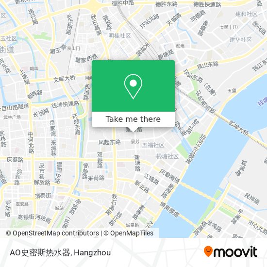 AO史密斯热水器 map