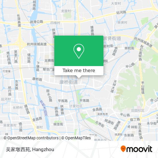 吴家墩西苑 map
