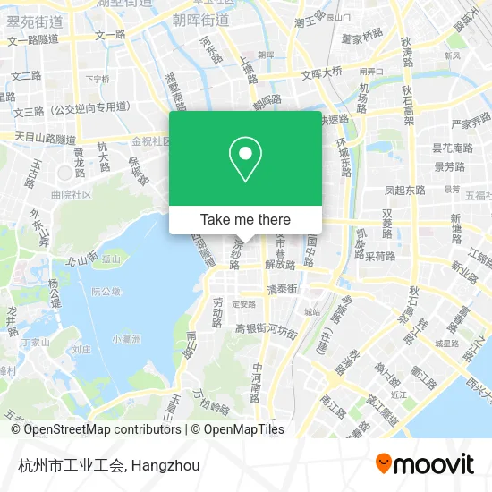 杭州市工业工会 map