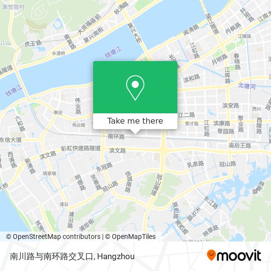 南川路与南环路交叉口 map