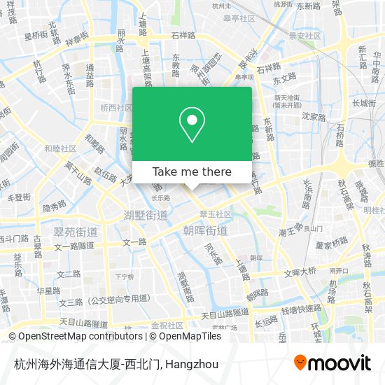 杭州海外海通信大厦-西北门 map
