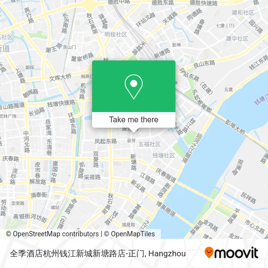 全季酒店杭州钱江新城新塘路店-正门 map