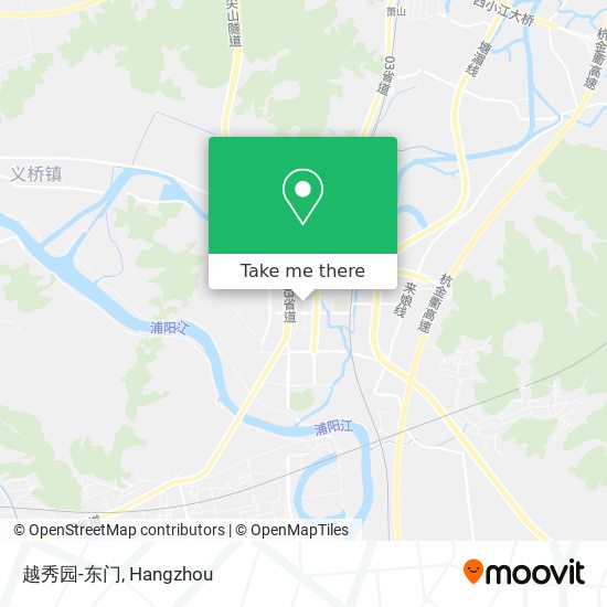 越秀园-东门 map
