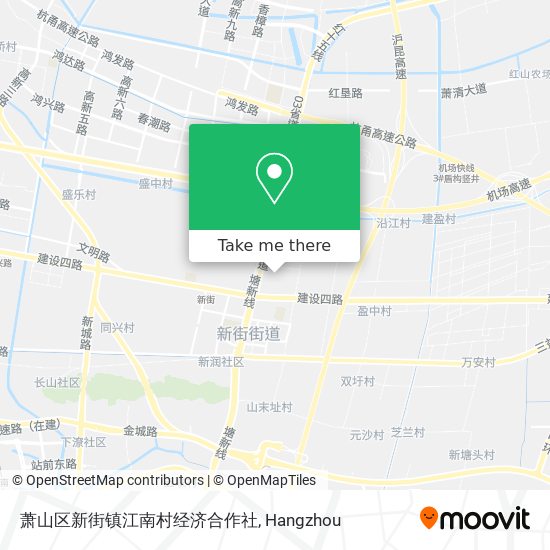 萧山区新街镇江南村经济合作社 map
