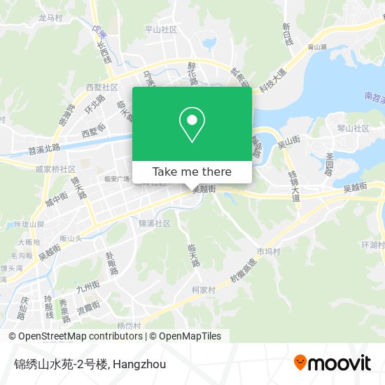 锦绣山水苑-2号楼 map