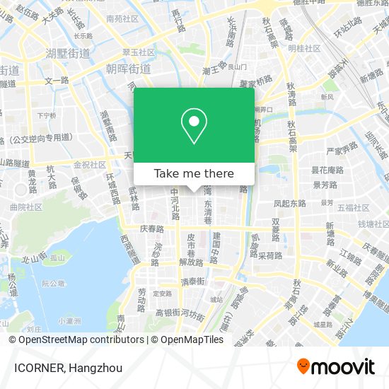 ICORNER map