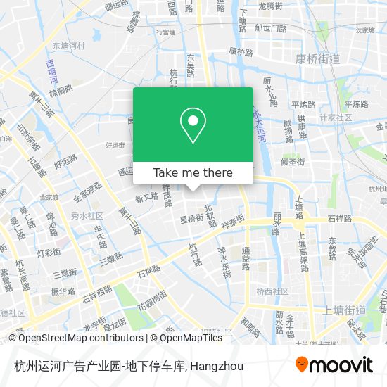 杭州运河广告产业园-地下停车库 map