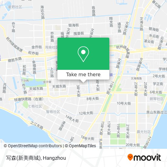 写森(新美商城) map