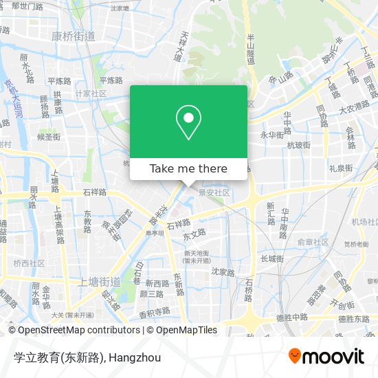 学立教育(东新路) map