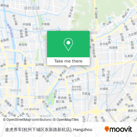 途虎养车(杭州下城区东新路新杭店) map