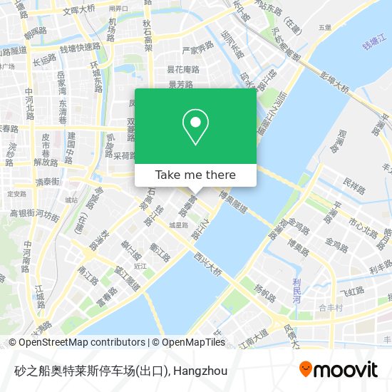 砂之船奥特莱斯停车场(出口) map