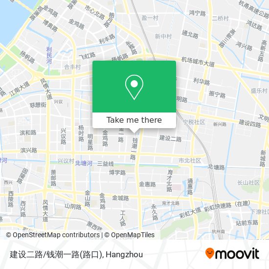 建设二路/钱潮一路(路口) map