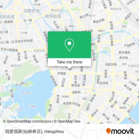 我爱我家(仙林桥店) map
