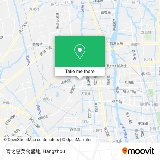 喜之惠美食盛地 map