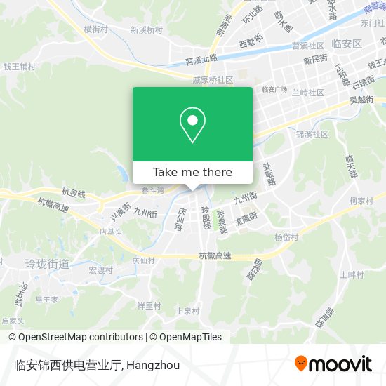 临安锦西供电营业厅 map