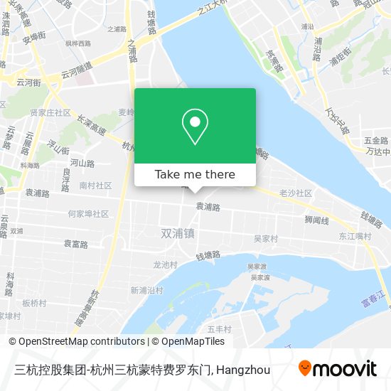 三杭控股集团-杭州三杭蒙特费罗东门 map
