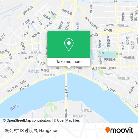 杨公村1区过渡房 map