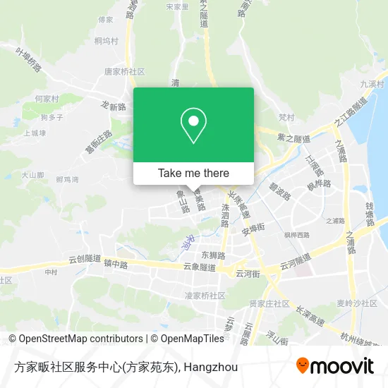 方家畈社区服务中心(方家苑东) map