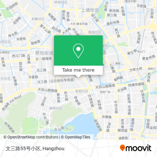 文三路55号小区 map