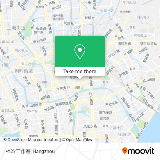 梓晗工作室 map